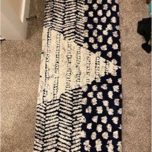 Navy rug